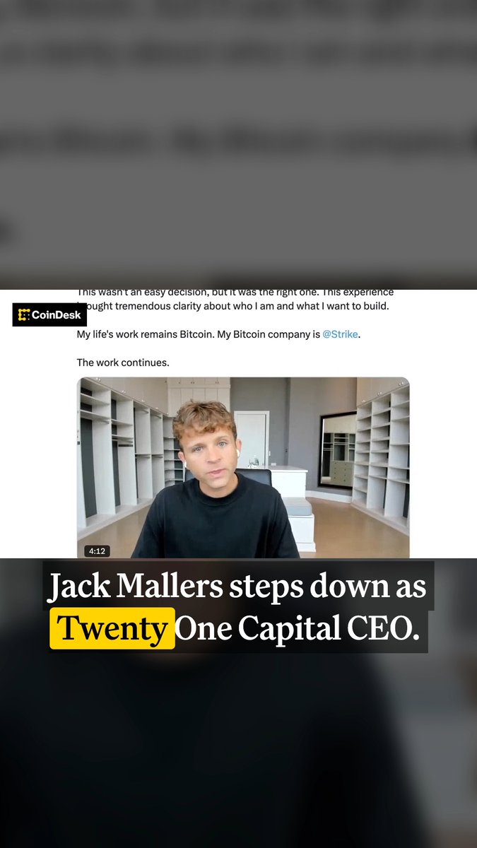 Polymarket traders boost the CLARITY Act's odds after reports of a breakthrough on ethics provisions, Jack Mallers steps down as CEO of Twenty One Capital, and UK lawmakers investigate whether banks are unfairly restricting crypto firms. Uyen Truong has what you need to know. Thank you to Ledn 👋 for being a sponsor of the CoinDesk Media Network.