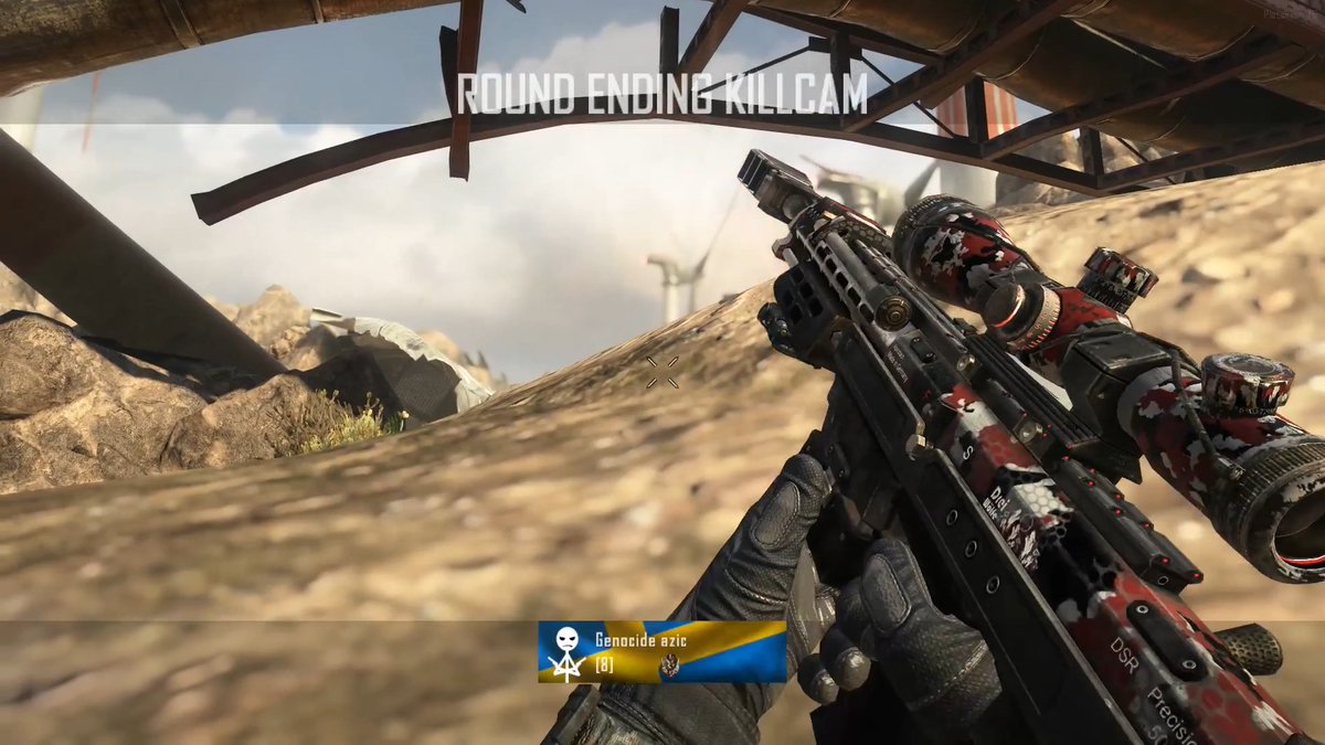 CRAZY CLEAN TURBINE SHOT!😱 #BO2