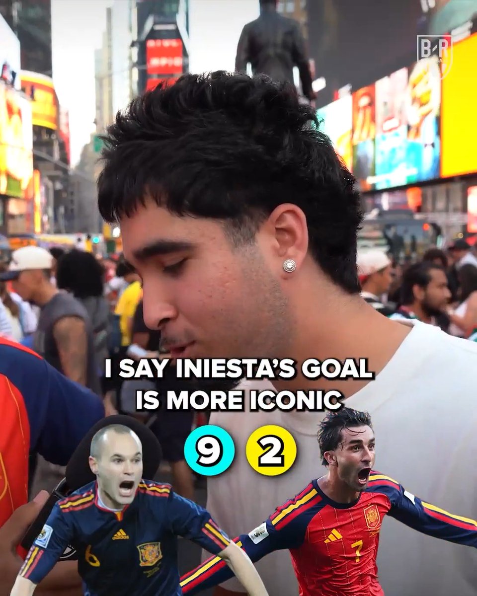 Most Spain fans agree that Andrés Iniesta’s World Cup-winning goal was better than Ferran Torres’ 🇪🇸🏆