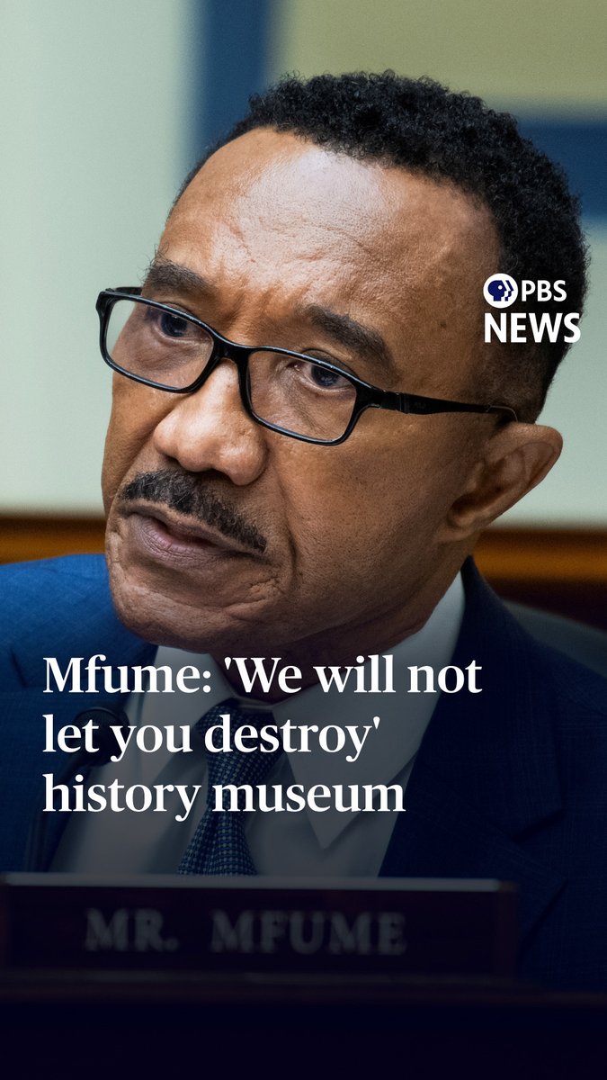 Rep. Kweisi Mfume, D-Md., said Black Americans are “outraged at what is happening now with these efforts to do away with the African American museum and all of the Smithsonian,” during a House Oversight subcommittee hearing Tuesday. “If you erase it, we will replace it,” Mfume said. “It’s that damn simple.” In his comments, Mfume quoted former President Abraham Lincoln and said “history taught us and still teaches us that we can't keep making the same mistakes.” Mfume said he sat at the hearing “as a Black man who grew up in segregation, who wasn't allowed to go certain places, who drank from a water fountain that said colored, who found his mother and his father unable to do anything other than basic day work.” “We will not let you destroy that museum. No matter how long it takes, how many battles are required, how much effort is needed, we will not allow that to happen,” Mfume said. “Unless you find a way to kill all of us and walk over our bodies to change history.” The hearing focused on the way the Smithsonian Institution presents scholarship on U.S. history. In announcing the hearing, the Republican-led committee claimed that the “Smithsonian’s National Museum of American History is promoting a narrow, politically tendentious agenda instead of seeking to instill in visitors an appreciation for America’s unique history as a beacon of liberty, democracy, and opportunity.” In President Donald Trump’s second term, his administration has sought to clamp down on how American history is framed in public spaces, removing exhibits from national parks on slavery and violence against Native Americans.