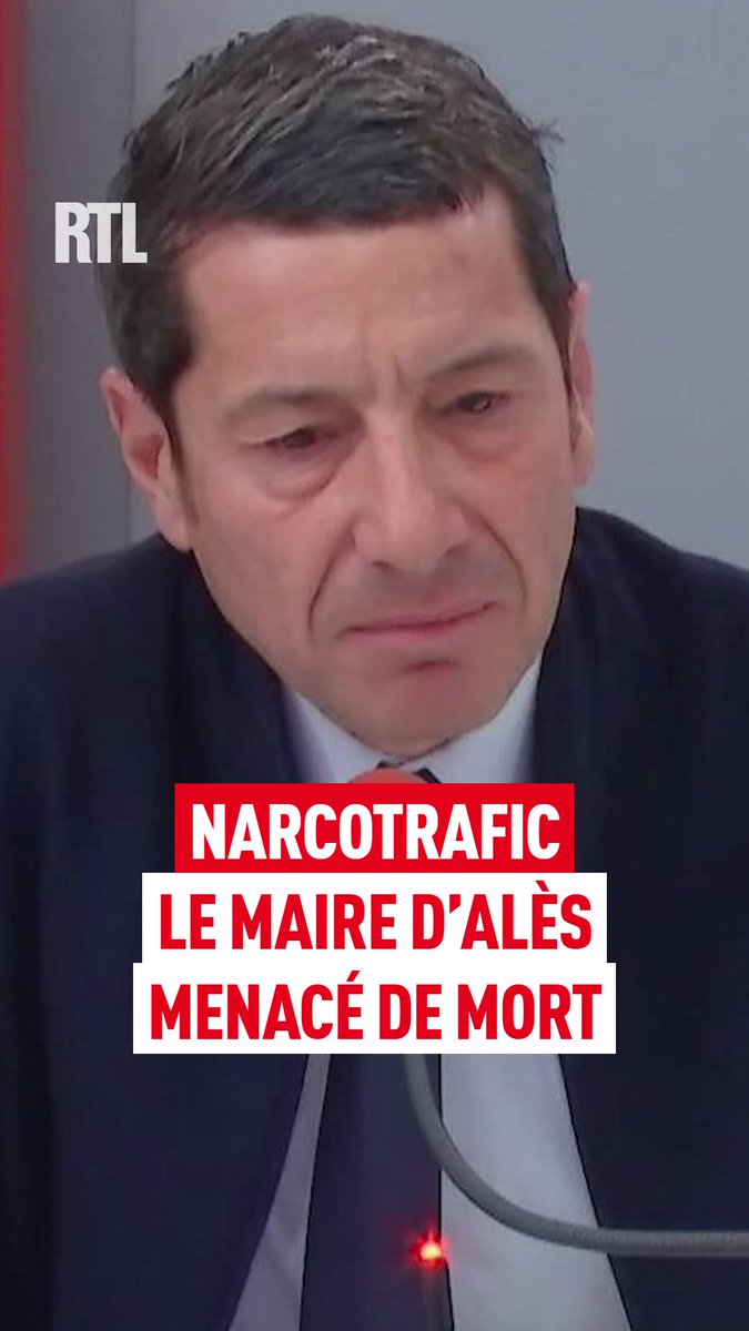 🎙️ "Les dealers on les retrouve, après 12, 13, 14 interpellations, dans nos rues" David Lisnard, président de l'Association des maires, invité sur #RTLSoir, au micro de Vincent Parizot, réagit aux menaces de mort sur le maire d’Alès par la DZ Mafia.