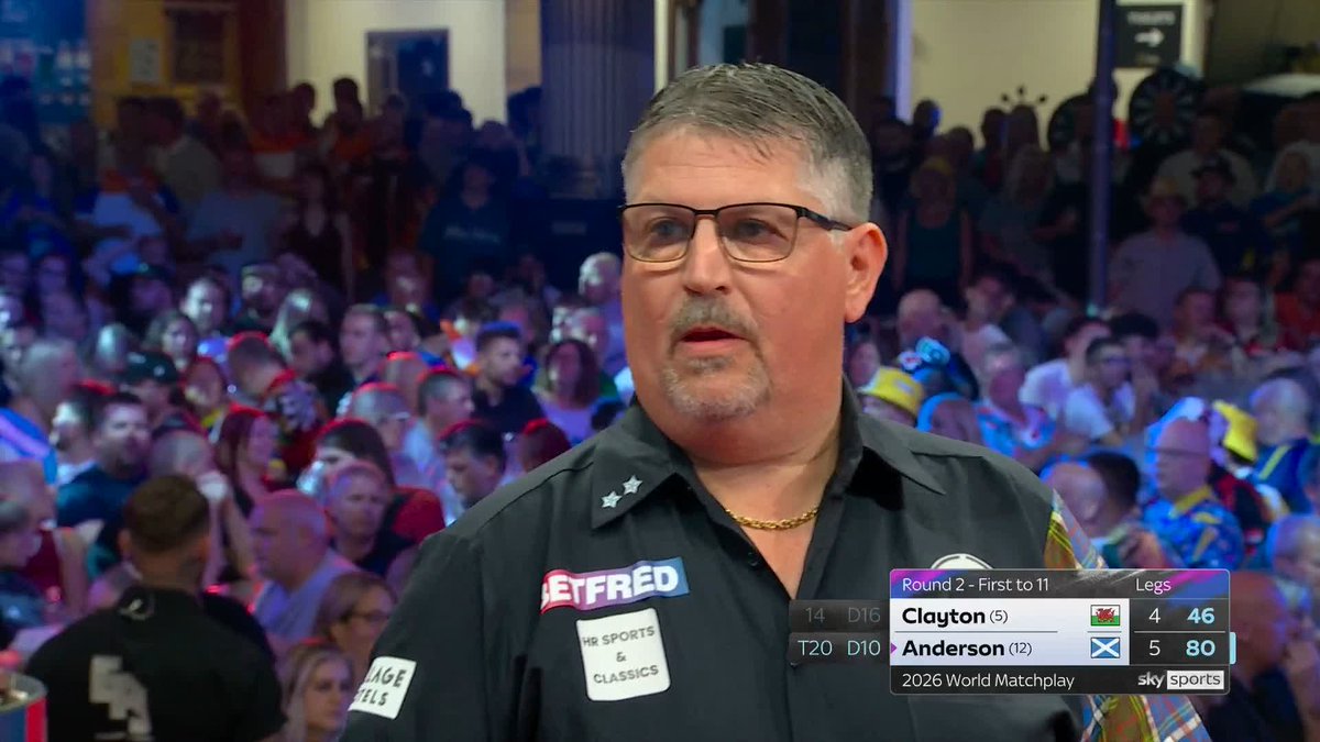 ANDO ON THE CHARGE! Five straight legs for Gary Anderson! The Flying Scotsman completes a clean sweep in the second session to turn this contest on its head! 📺 #MatchplayDarts