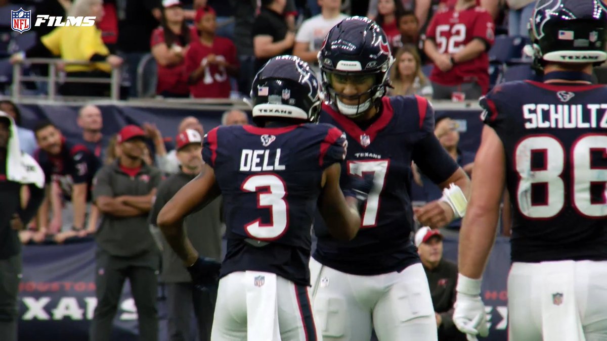 What a difference Tank Dell makes for the Houston Texans offense 🔥