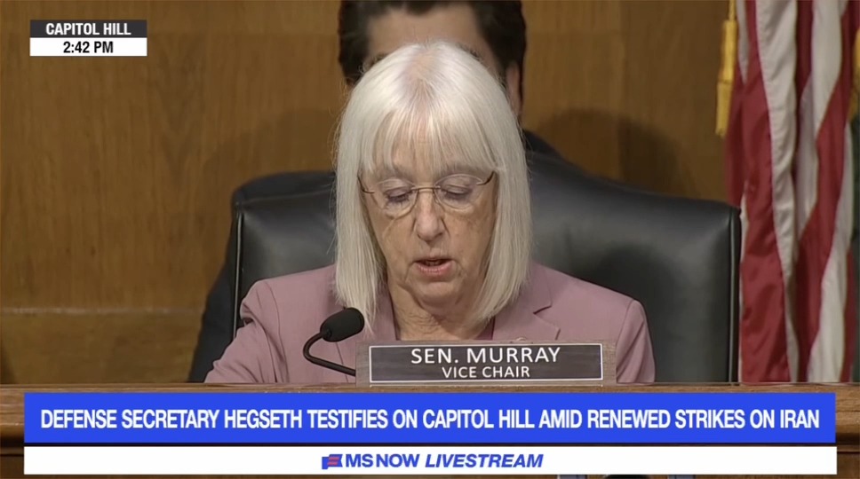 Sen. Murray: Americans have now paid more than $70 billion more on gas since this war began. That is over $550 more per household.