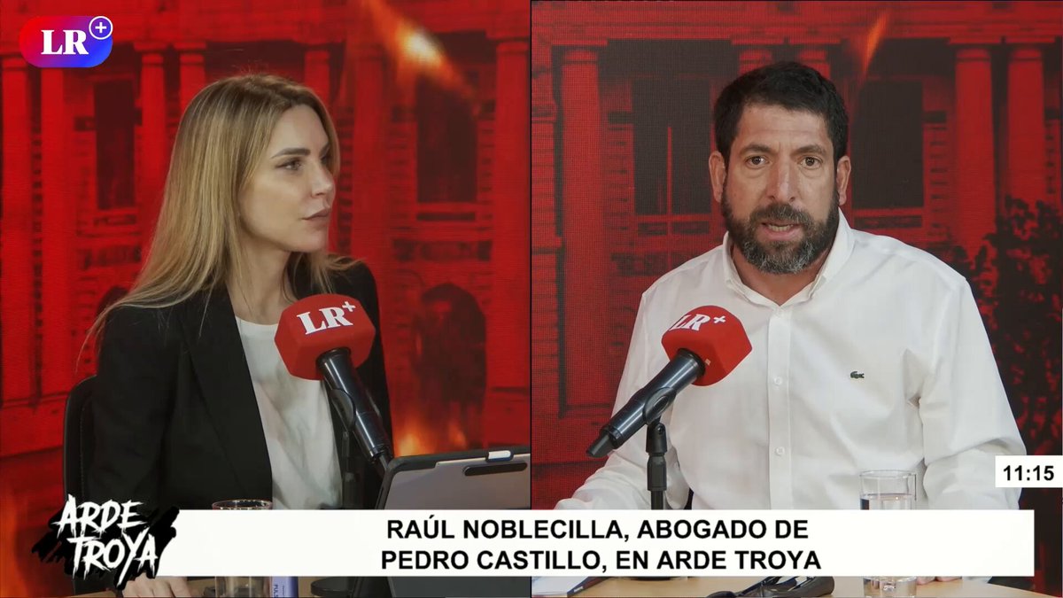 🔴 “Es un holograma”. Juliana Oxenford conversa con el abogado Raúl Noblecilla Olaechea, quien le pide a José María Balcázar otorgar un salvoconducto a Betssy Chávez y un indulto a Pedro Castillo. 📺 Mira el programa completo de #ArdeTroya: