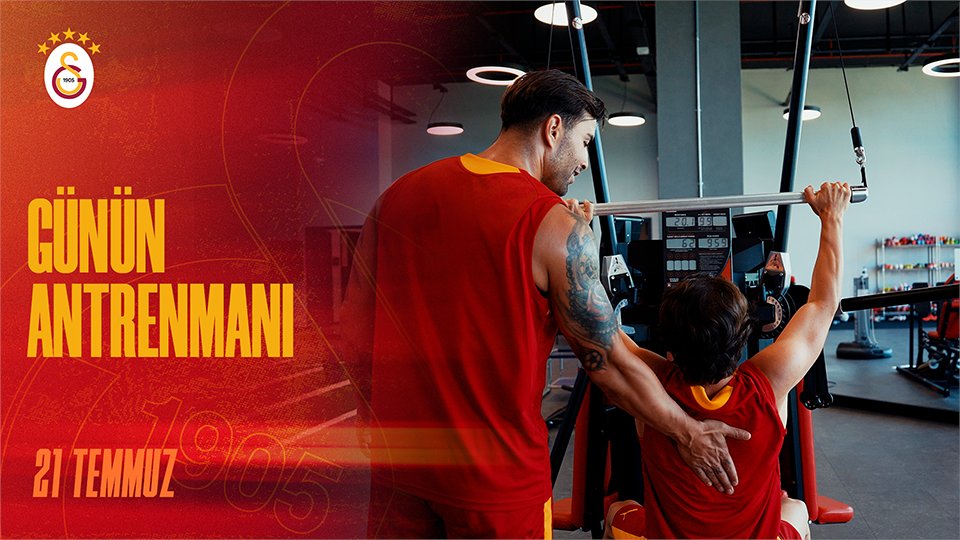 🎥 Günün Antrenmanı - 21.07.2026, Galatasaray YouTube Katıl Sarı-Kırmızı Paket ve GSPlus Premium üyelerine özel olarak YAYINDA! 🦁 Tamamını izlemek için: 👉 👉