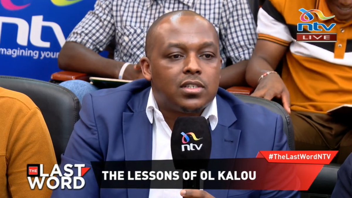 Nathaniel Mong'are: UDA did not lose the Ol Kalou by-election; it's the Jubilee Party that was defending the seat that lost. Women in Ol Kalou can now cook with gas; they have been marginalised for so long. #TheLastWordNTV Eric Latiff