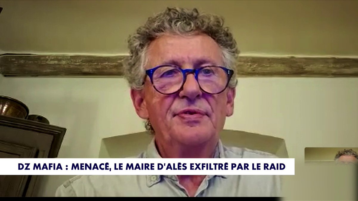 Après l'exfiltration par le RAID du maire d'Alès, à la suite de menaces de mort attribuées à la DZ Mafia, Jean-Michel Verne, journaliste d'investigation et écrivain, alerte dans #100%PolitiqueEte : «La DZ Mafia s'incruste dans la vie publique, elle est omniprésente»