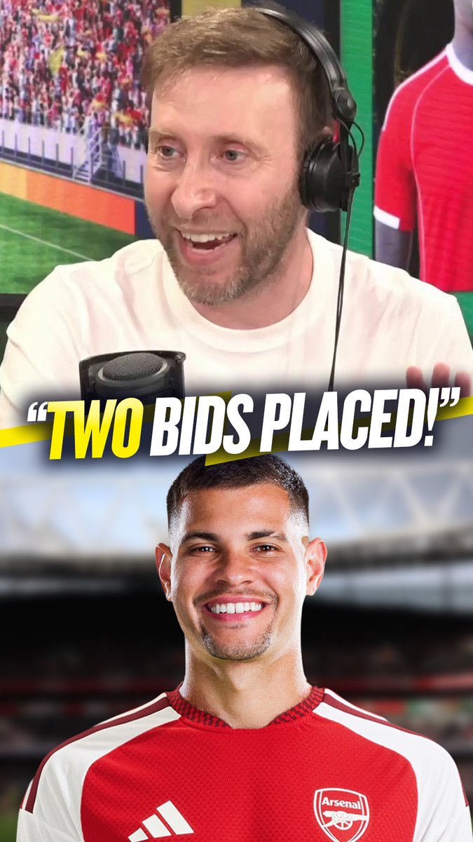 👀 "My understanding is Arsenal have placed two bids via intermediaries." 💴 "The first for £55m, second for £65m &amp; a third bid is very likely." Ben Jacobs reveals the latest around Arsenal's pursuit of Bruno Guimaraes