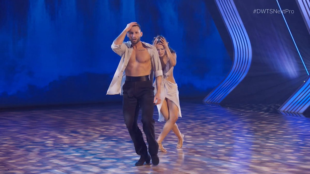 What a touching and heartfelt Rumba from Adele Zaikman and Allen Genkin ❤️ #DWTSNextPro