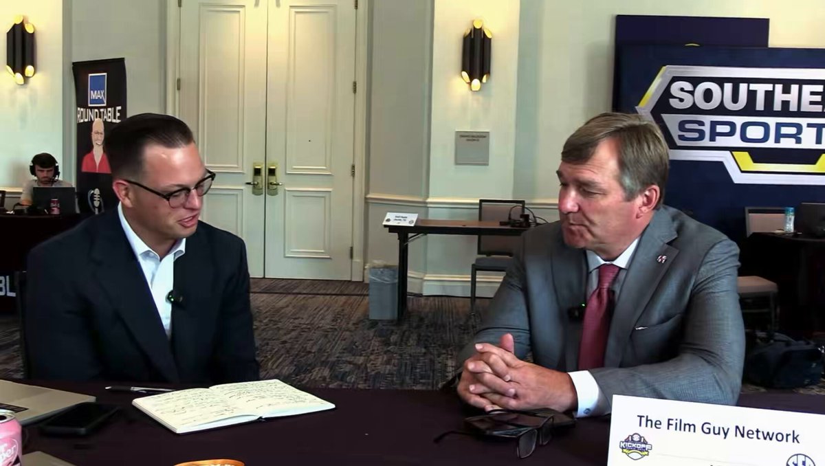 A selfish question I’ve wanted ask for a while. Thanks for the time. Coach Kirby Smart