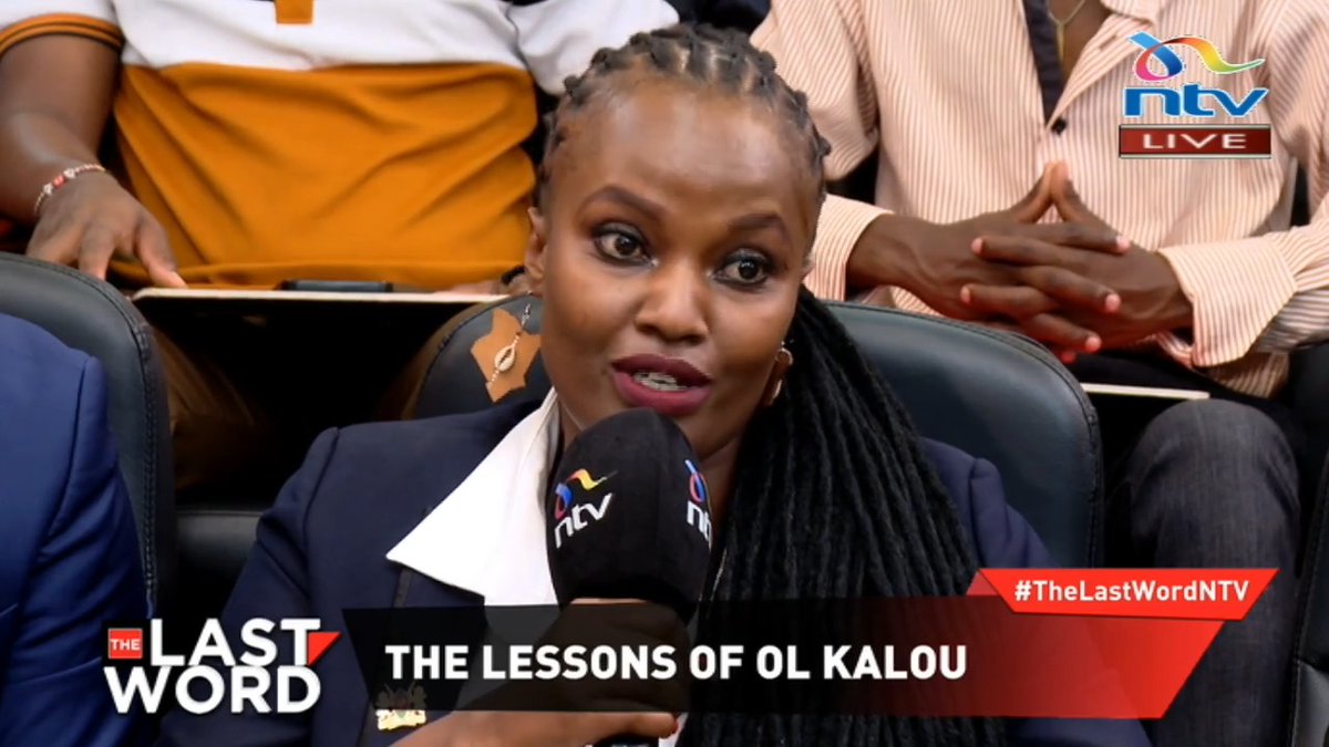 Sevelinah Mwihaki: Today I was in Court in Kibera and a prosecutor told me my handbag could be stolen, If my handbag can be stolen in Court, what about my vote? #TheLastWordNTV Eric Latiff