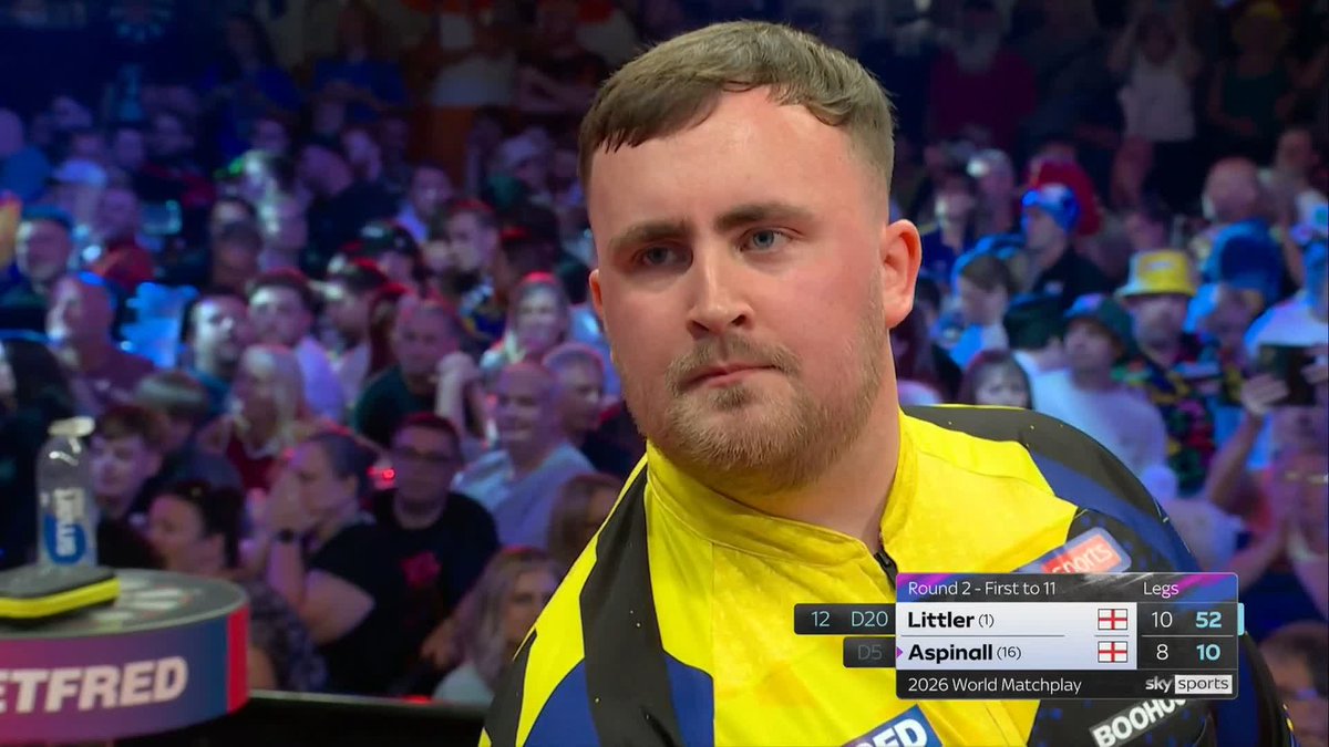What a game! 🙌 Luke Littler gets over the line with an 11-8 victory over Nathan Aspinall ✅