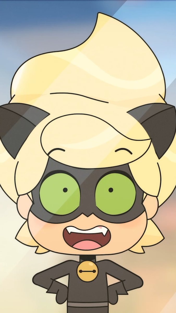 New hair, new me 😸 Watch Miraculous Chibi full episodes on Youtube!