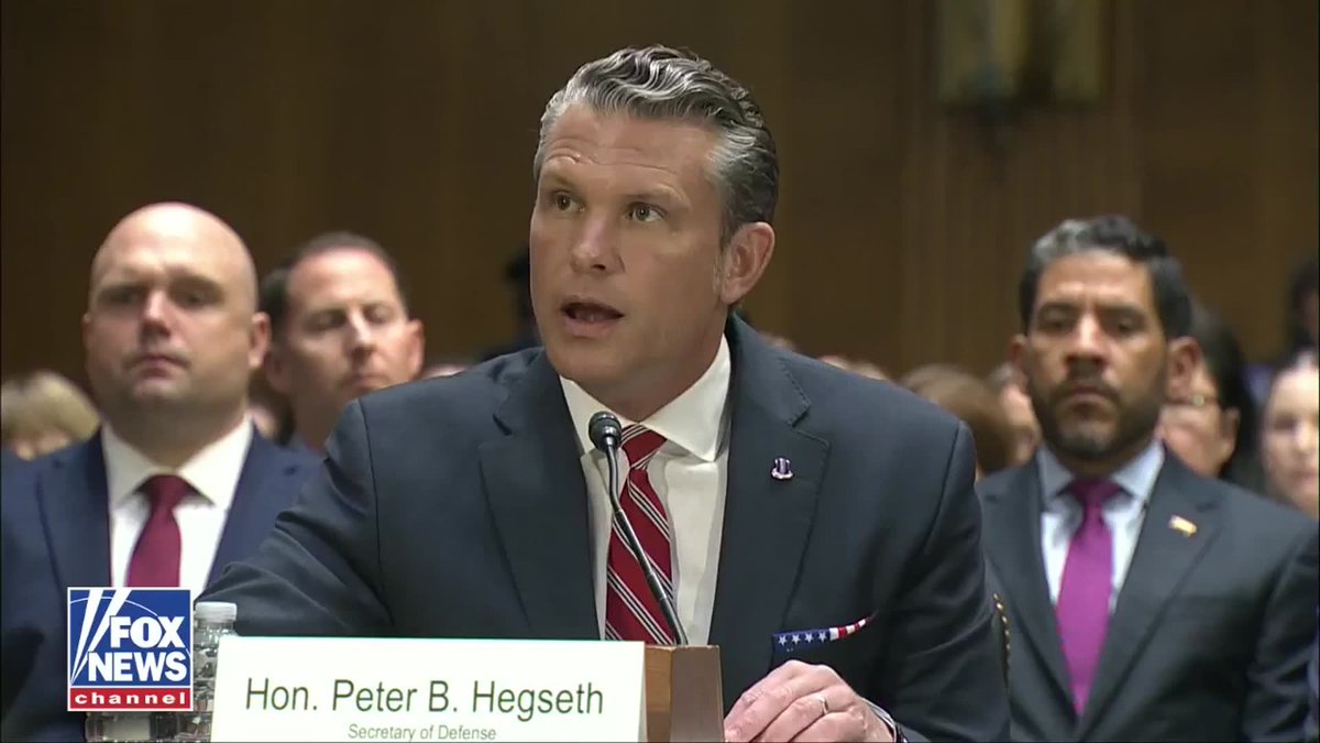 "Not funding this department at $1.5 trillion, I believe, is the greatest threat that our nation faces." War Secretary Pete Hegseth defended President Trump's supplemental funding request as lawmakers questioned the administration about the cost of the war in Iran. Hegseth argued the Pentagon must fully fund the military to meet growing global threats, saying now is the time to invest in America's warfighters rather than scale back defense spending.