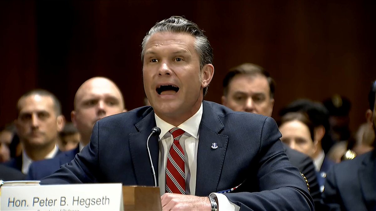 When Secretary Hegseth came before the Senate today, I demanded he give me real answers on the cost of Trump’s war with Iran. As this war drags on into its 5th month, it’s becoming increasingly clear this Administration has no idea on how to bring it to a conclusion.