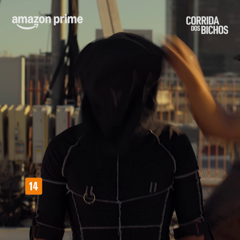 Num futuro distópico, o prêmio pode mudar uma vida. Mas a corrida pode acabar com todas. CorridaDosBichos. Estreia em 7 de agosto, só no Prime Video.