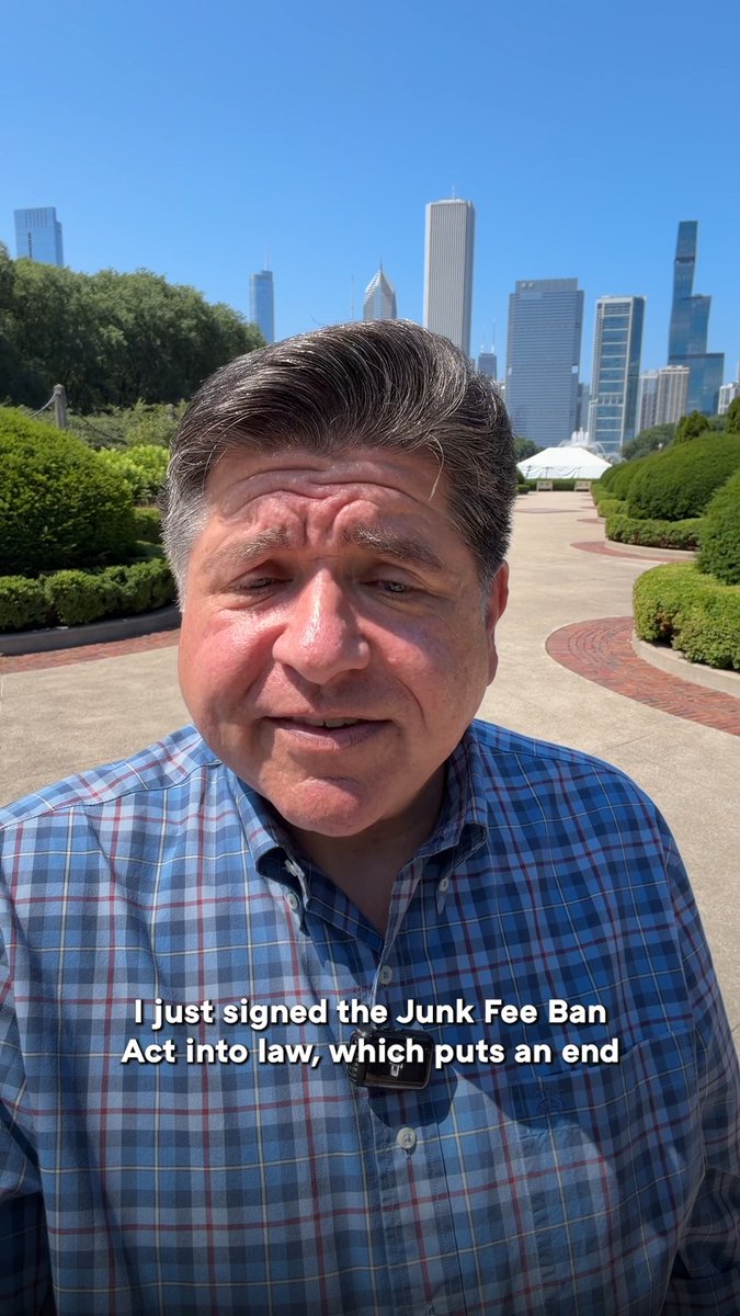 Here in Illinois, we're cracking down on junk fees.
