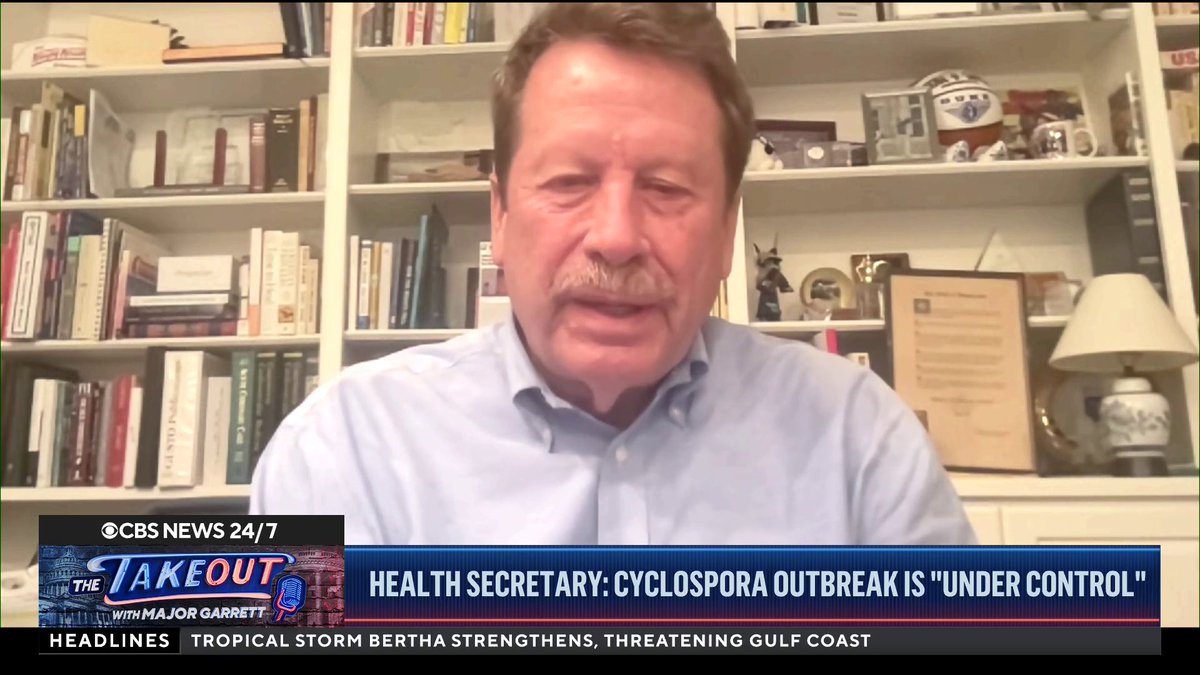 Former FDA Commissioner Dr. Robert Califf said he thinks the federal government has “done their job” in responding to the cyclosporiasis outbreak. But he said the FDA layoffs under Health and Human Services Secretary Robert F. Kennedy Jr. will have real effects. “There was a joint committee between FDA and agriculture department that focused on the science of infections in agriculture… and it was disbanded for no apparent reason,” Califf said. “They were in the middle of a lot of important work that would have informed how to proceed forward.”