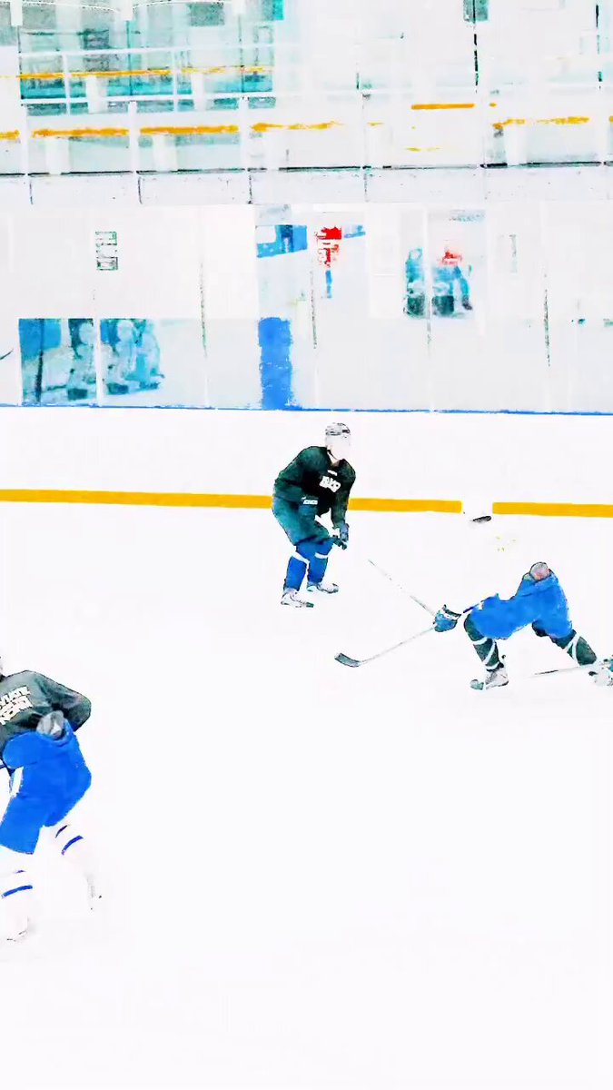 McKenna showing off his elite playmaking ability alongside Logan Stankoven and Berkly Catton 😮‍💨 🎥: Kaivohockey / IG #Leafsforever
