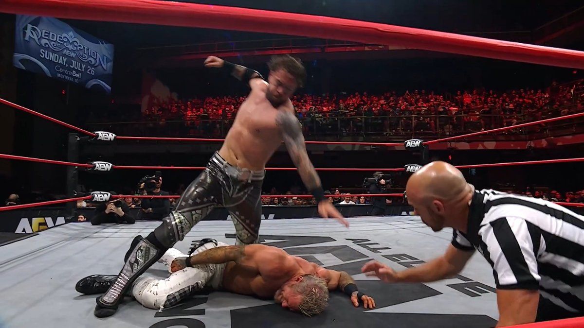 At Will Ospreay • ウィル・オスプレイ's request, the newest Death Rider faced off against old friend & Australian wrestling star Adam Brooks in an effort to show off his new killer instinct. Watch the #AEWCollision replay RIGHT NOW on @HBOMax!