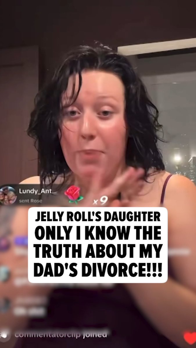 👀 Jelly Roll's daughter says no one knows the truth about his divorce.
