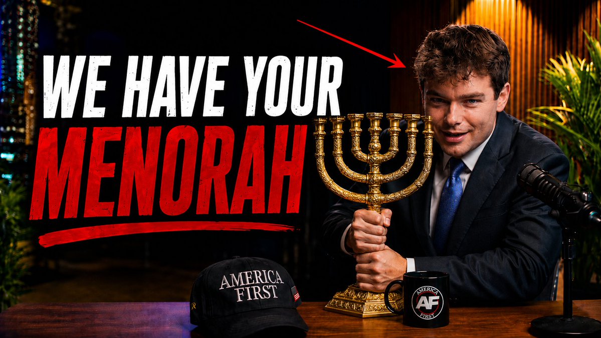 Nick Fuentes (Nicholas J. Fuentes) thinks he’s a Roman and he’s proud of stealing our Menorah! Just in time for the 9th of Av, a day of fasting when the Jewish people commemorate the destruction of two temples in Jerusalem and all that went with that... Nick Fuentes came out with a set of videos making fun of the Jews and proudly identifying himself as part of the group that stole the Menorah from the Temple in Jerusalem. Real Romans build, Nick is just a talking head looking for a power trip and desperately searching for a meaningful identity. Real Romans laid vast stretches of roads connecting distant lands for the first time into a global marketplace with shipping and commerce - they didn’t just hate on the Jews. The Romans made a Pax Romana - Nick is just looking for an excuse to be a hater. Let's watch Nick as he says his stuff about the Jews and think about what it means for the coming 9th of Av (beginning Wednesday night at sundown). Together we will uncover what is motivating Nick's low self esteem.