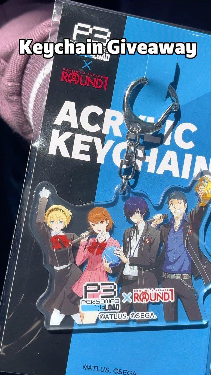 The Dark Hour meets the arcade! 🌙🕹️Step into Persona 3 Reload and collect exclusive items including mystery coasters, keychain giveaways, stickers, and MORE! Answer the call now at Round1! Click for more details! #Round1USA #round1 #P3R #R1PremiumCollaboration