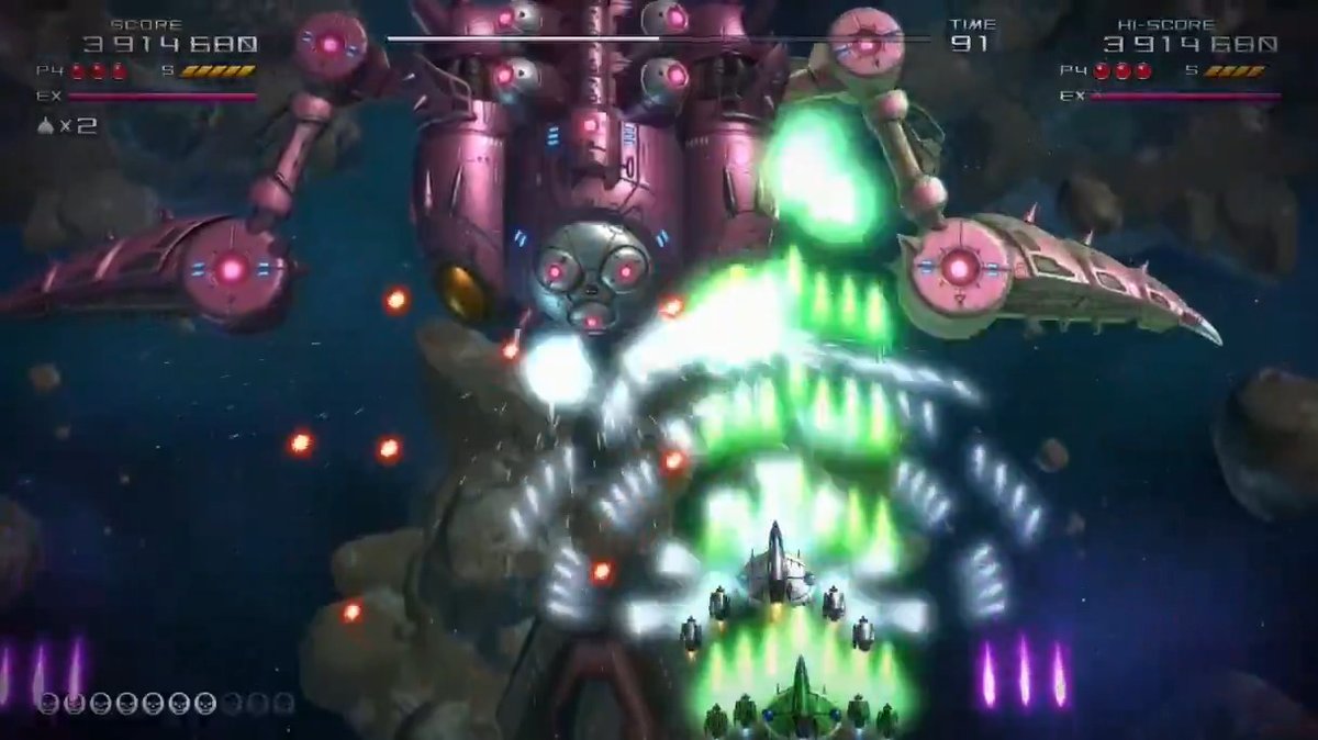 【ニュース】東亜プランSTG『TATSUJIN』の系譜を受け継ぐ完全新作『TATSUJIN EXTREME』、体験版が配信開始。発売目前にひと足早く遊べる