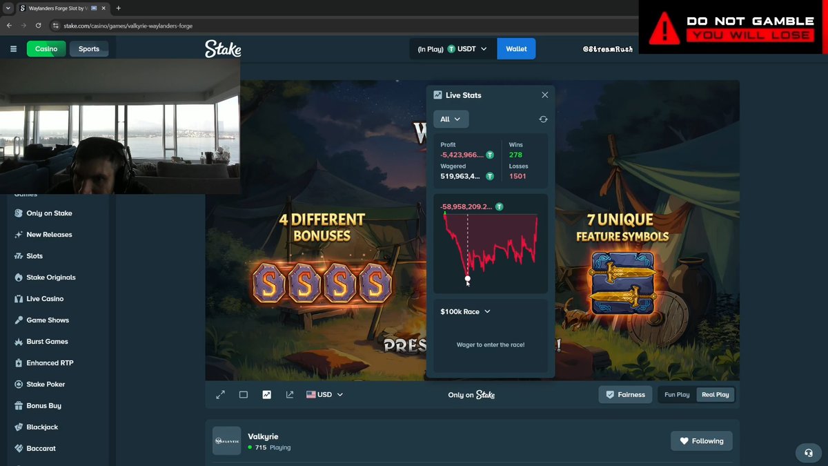 Train LOST $60M... Then Pulled Off the CRAZIEST Comeback in Gambling History with This Waylanders MAX WIN! 🤯😱 Valkyrie Studio 🔥