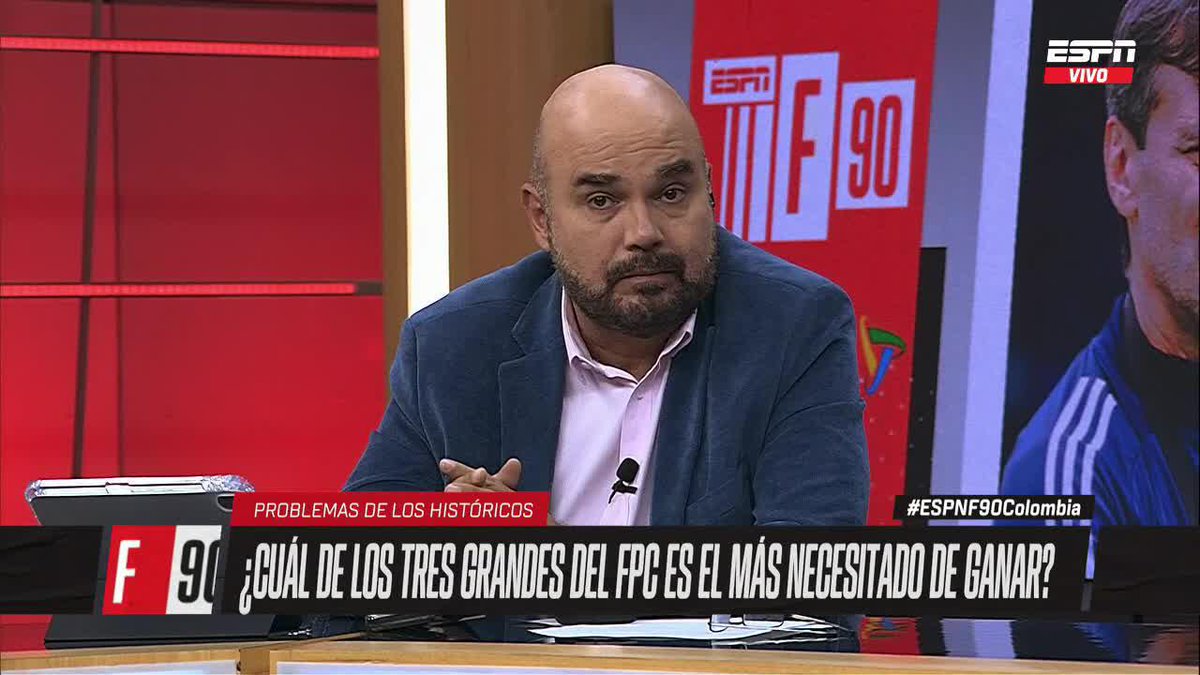 ¿Cuál de los tres grandes del país tiene mayores necesidades este semestre? "Millonarios tiene LA MEJOR HINCHADA DEL PAÍS, tienen que responderles" Andres Marocco ▶️ No te pierdas #ESPNF90Colombia en el Plan Premium de #DisneyPlus