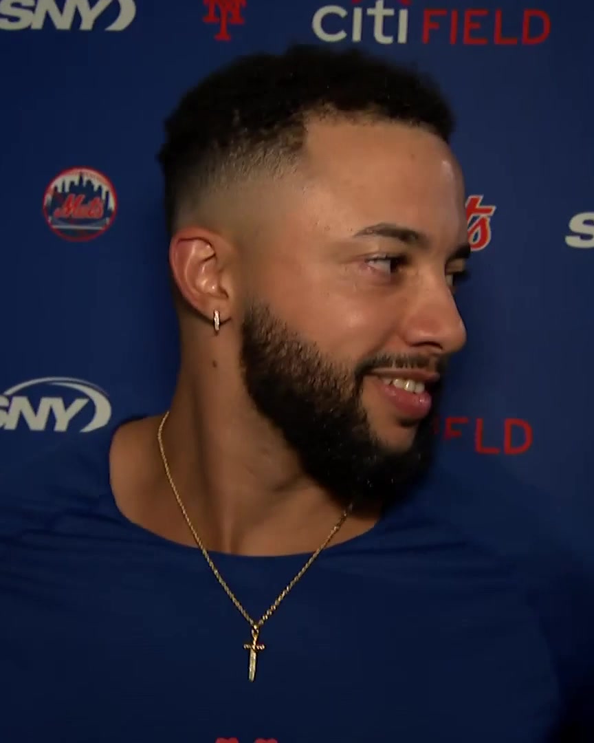 "It was a weird feeling sitting in the opposing bullpen...But it was good, put up a zero and helped us get the win" Devin Williams talks about his emotions tonight: