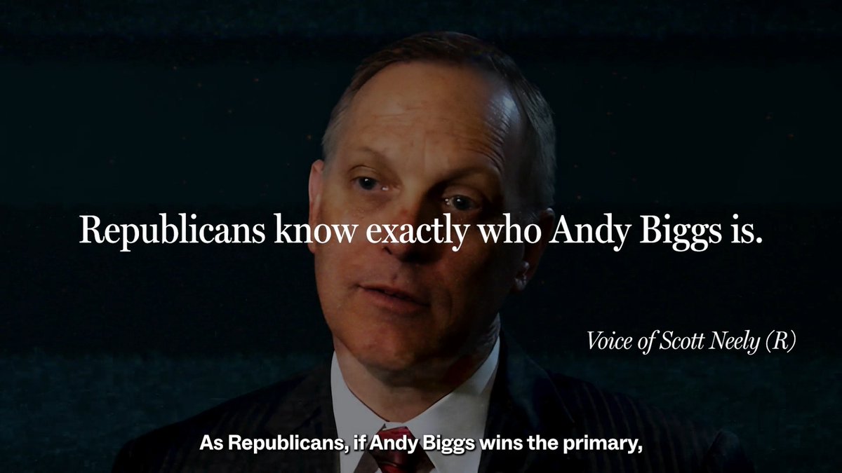 Andy Biggs is too extreme for Arizona. Even his own party thinks so.
