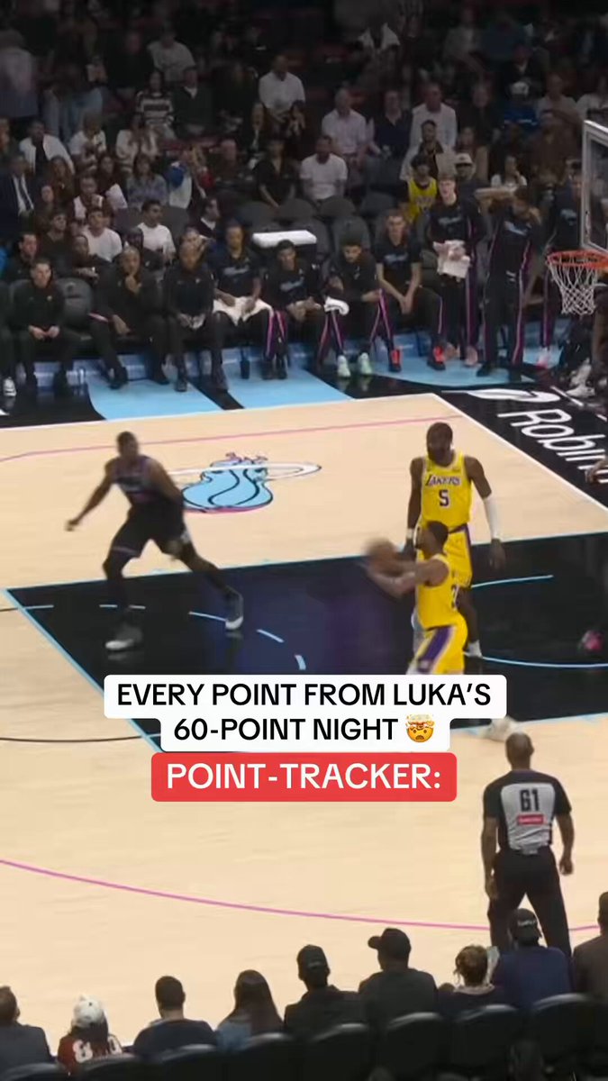 Missing NBA regular season hoops..Screw it here’s Luka’s career high 60 point performance as a Laker 🔥 (Via NBA)