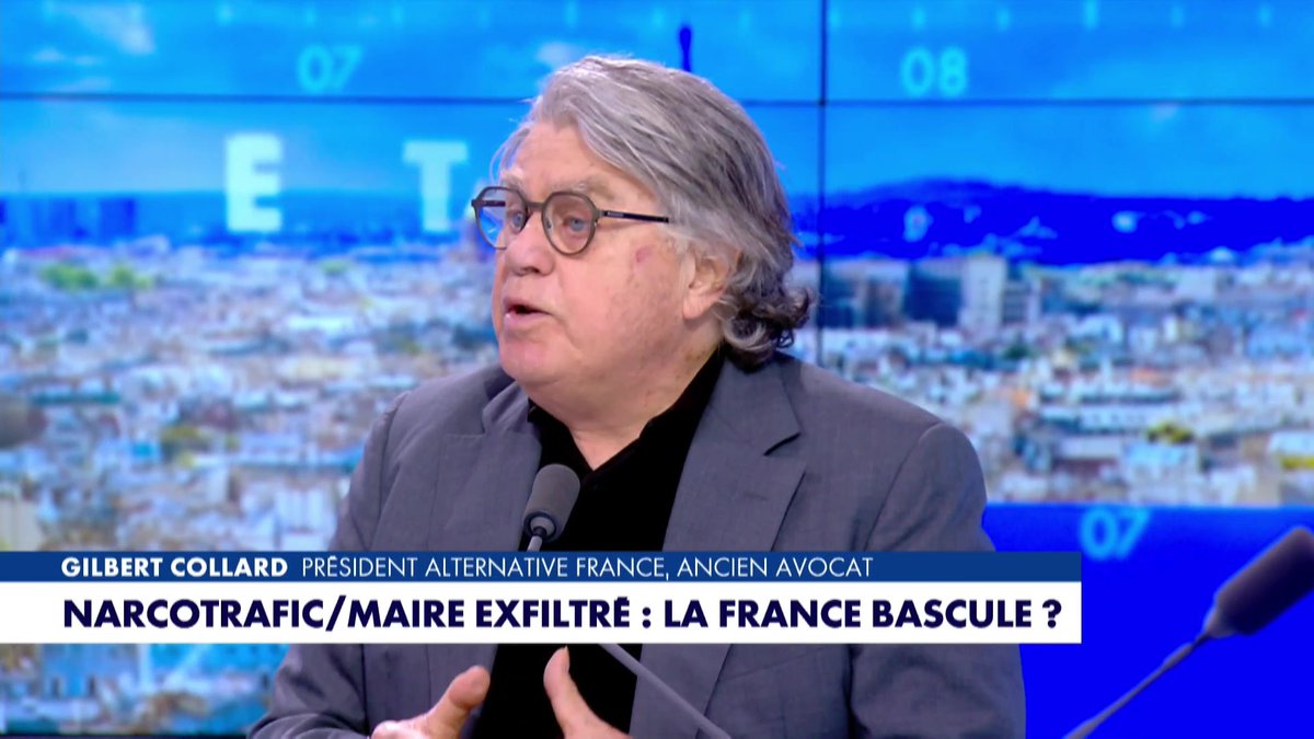 Narcotrafic : "Il y a un moment donné où il faut avoir le courage de déplaire à ceux qui veulent faire la morale en permanence. Je parle ici d'une certaine gauche, quelquefois puante" déclare Gilbert Collard dans #HDPros sur #Europe1 Eliot Deval