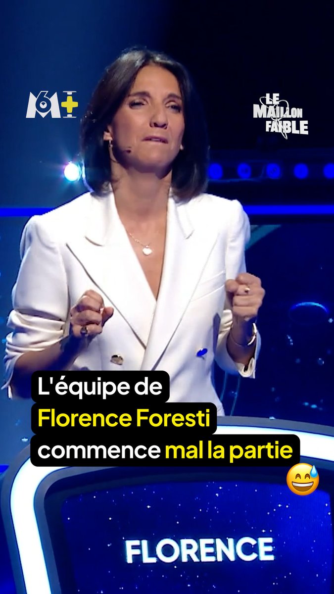 "Non c’est faux !" C’est loin d’être gagné pour l’équipe de Florence Foresti ! #LeMaillonFaible, disponible en streaming sur M6+