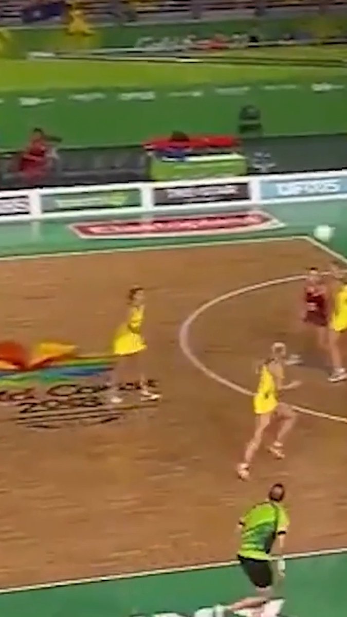 A shot that shook the netball world 💥 Helen Housby calling game in 2018 to snatch gold from Australia in their own backyard 🥇