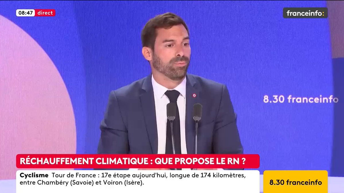 L’éolien est une escroquerie écologique : il ne fonctionne que 25 % du temps, est archi-subventionné et aggrave la pollution car il est adossé à des moteurs thermiques. L’Allemagne, qui a tout misé dessus, pollue 11 fois plus que nous ! franceinfo