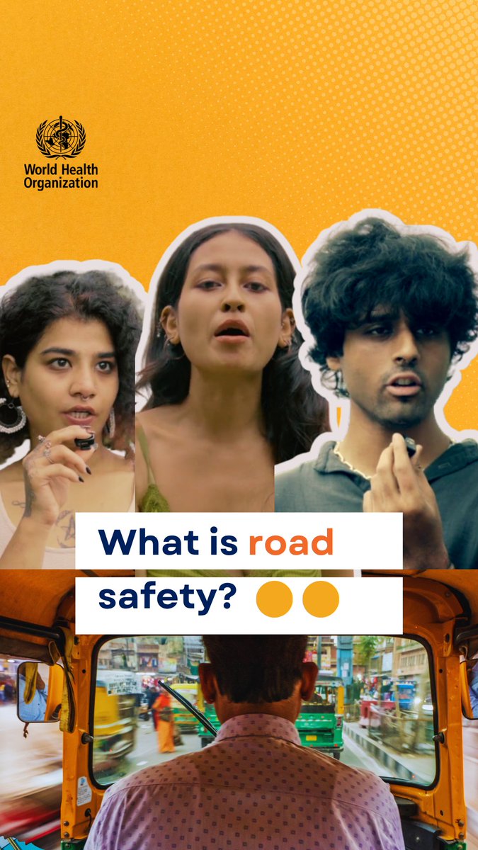 Every year, over a million lives end on the world’s roads. All are preventable. We asked people in Mumbai, India, what road safety means to them. 🎥 It starts with a simple shift: design streets for people, not cars. Humans make mistakes, our roads should make sure those mistakes aren’t fatal. That means protecting everyone who walks, cycles, and rides. Road safety is everyone’s job.