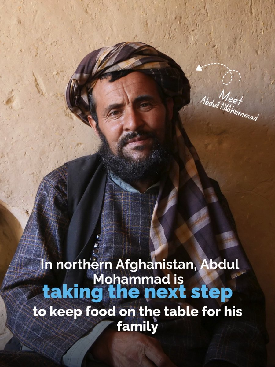 You can’t end every crisis. But you can end someone’s. For Abdul Mohammad in #Afghanistan, cash assistance meant rice, oil and relief for his family after weeks of uncertainty, when he couldn't afford to buy food. This is what humanitarian aid can do. One life at a time.