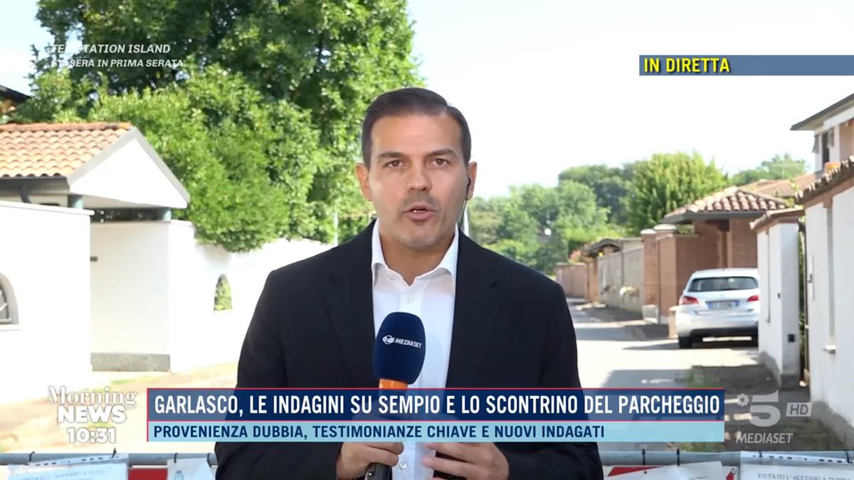 #Garlasco, la Prof. Cattaneo si sta concentrando sulla larghezza del piede di Andrea Sempio #MorningNews è in diretta su #Canale5 e in streaming su Mediaset Infinity