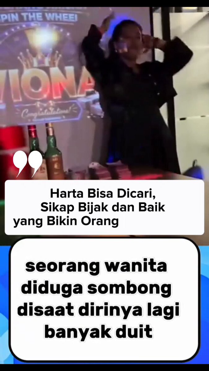Harta Bisa Dicari, Sikap Bijak DAN Baik yang Bikin Orang Menghargai‼️ Viral sebuah video yang menampilkan percakapan tentang seseorang yang disebut membawa uang dalam jumlah besar dan dianggap berubah sikap karena merasa lebih berada. Terlepas dari benar atau tidaknya cerita yang beredar, video ini mengingatkan bahwa nilai seseorang tidak diukur dari isi dompet, melainkan dari cara memperlakukan orang lain. Rezeki bisa datang dan pergi, tetapi sikap rendah hati akan selalu dihargai. Sebaliknya, kesombongan sering kali justru membuat orang kehilangan rasa hormat dari lingkungan sekitarnya. Karena itu, jangan mudah terpancing untuk menilai hanya dari potongan video yang viral. Ambil sisi positifnya sebagai pengingat bahwa kesuksesan sebaiknya dibarengi dengan kerendahan hati dan saling menghormati.