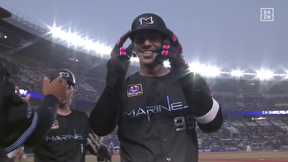 打球はレフトへ 幕張の空に花火が上がる🎆 ソトが豪快に3ランホームラン ⚾️ロッテ×楽天 #chibalotte #だったらDAZN
