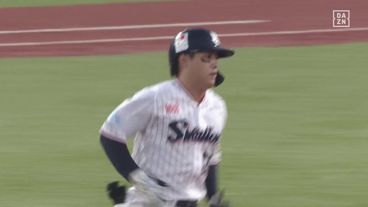 あっという間 弾丸を放り込んだ 赤羽由紘 第4号ホームラン ⚾️ヤクルト×中日 #swallows #だったらDAZN