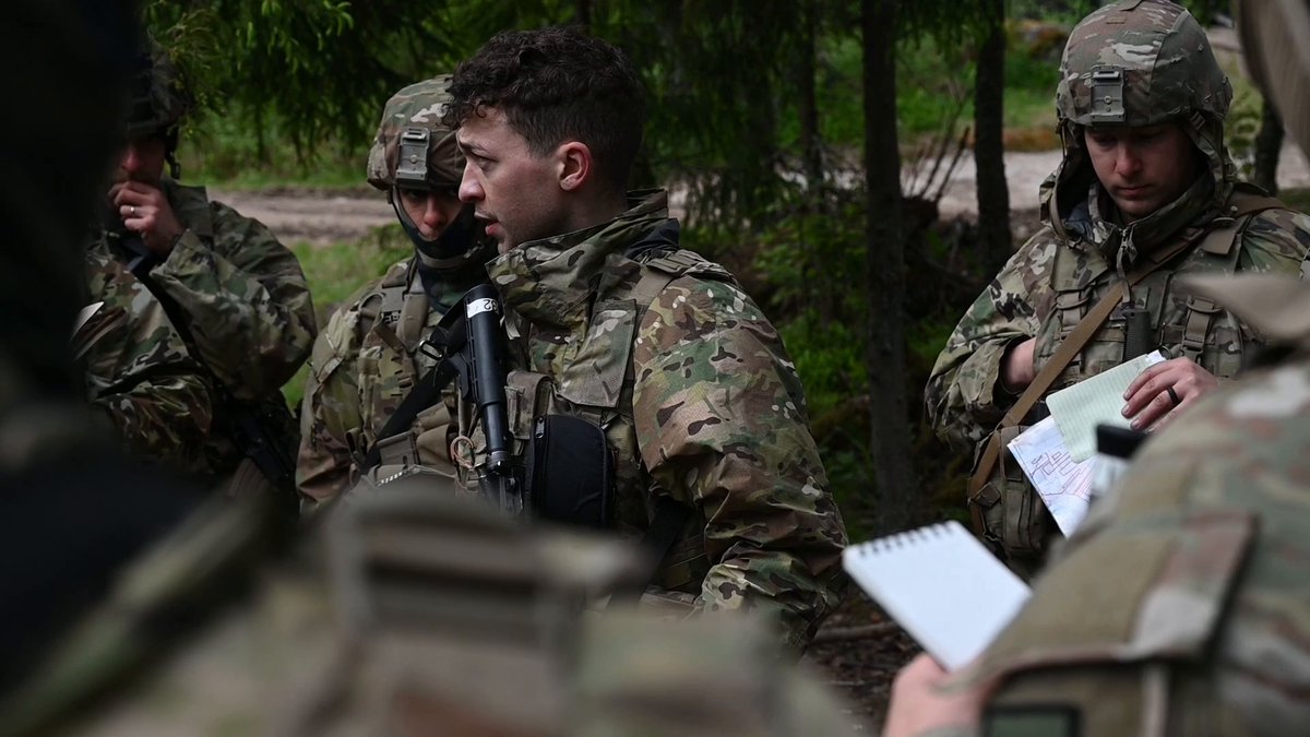 Virginia National Guard Soldiers trained with Finnish and allied forces during Karelian Sword 26, a large-scale exercise sharpening combined skills, teamwork, and collective defense. #ThisIsUSAREURAF #WeAreNATO U.S. Embassy Finland Virginia National Guard