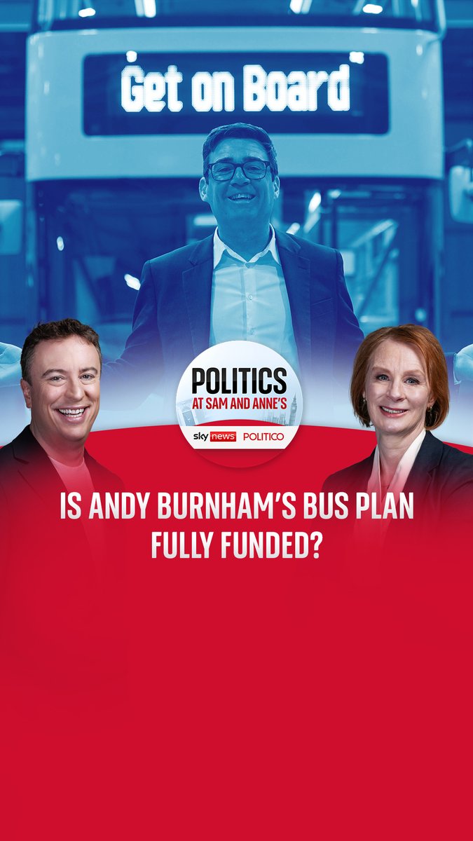 Has Andy Burnham fully costed his national bus plan? In today's episode, @samcoatessky and anne mcelvoy discuss the aim of the policy and why there are still questions over it's funding. 🎧Listen to #PASAA here: