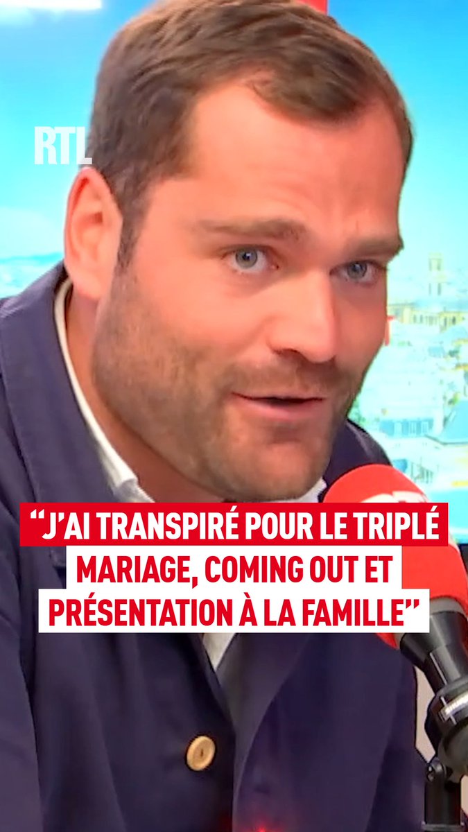 🎙️ "J'ai transpiré pour le triplé : mariage, coming out et présentation à la famille" "Un Jour, Une vie" vous emmène aujourd'hui dans les coulisses des villages vacances, avec Adrien, chef d'un village vacances du Club Med, au micro de Faustine Bollaert sur #RTL