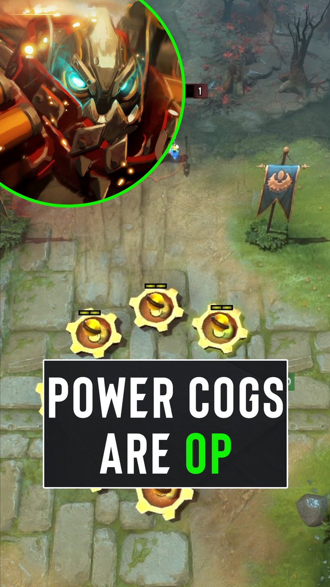 Don't sleep on maximising your Power Cogs! 🤖 #dota #dota2 #leandota2