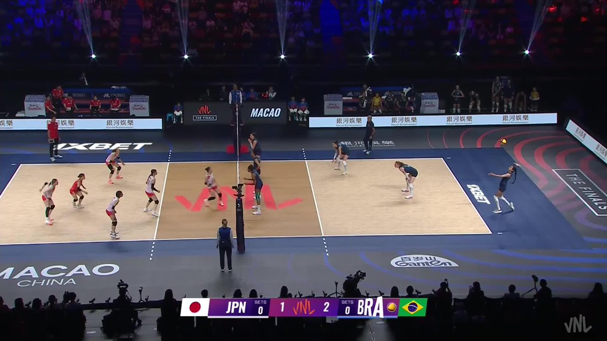 #VNL2026 Brazil ๐ง๐ท๐๐ฏ๐ต Japan is UNDERWAY! Who will advance to the semifinals? ๐ค ๐บ Watch LIVE on VBTV: ๐ #BePartOfTheGame #Volleyball