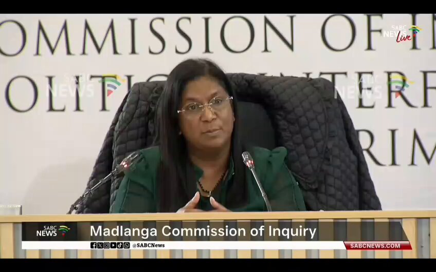 Law 101 🤣🤣🤣 Andrea Johnson is getting schooled there by the commission. Even my laptop started acting up🤣🤣 #MadlangaCommission